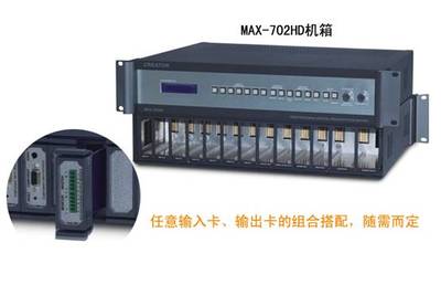 多媒體演示新紀(jì)元 CREATOR快捷震撼推出模塊化矩陣切換器